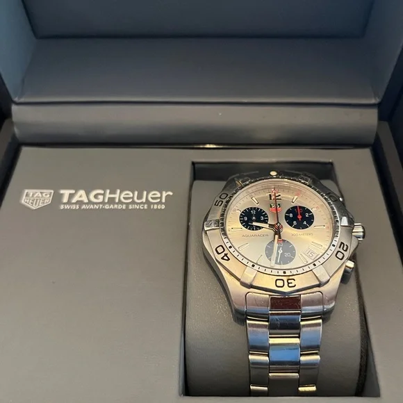 TAG HEUER AQUARACER PRO SWISS CHRONOGRAPH WATCH | 42mm | LIKE NEW IN PACKAGING! - Picture 11 of 14